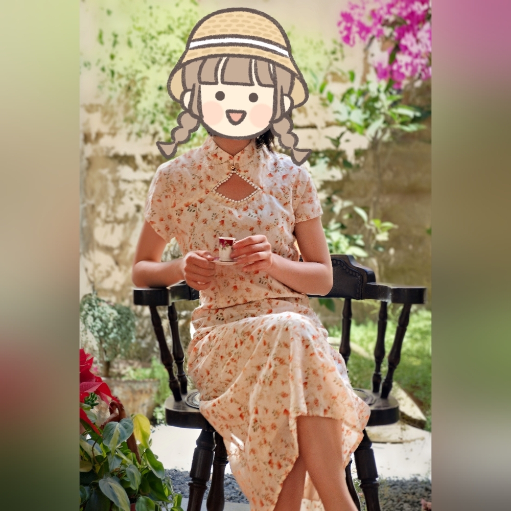 Floral Print Women's Dress